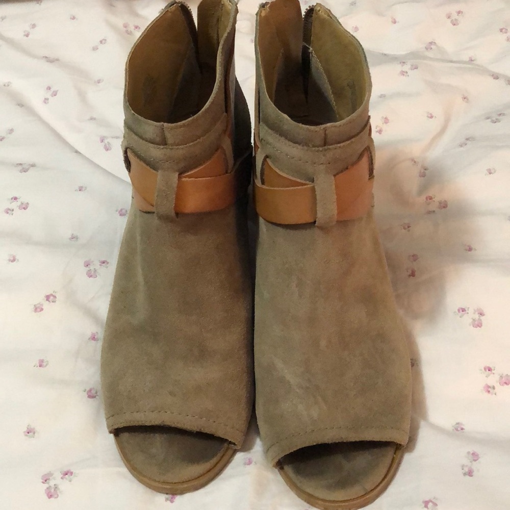 Lucky Brand booties.